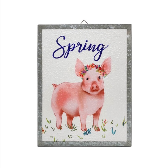 The Pioneer Woman Other - The Pioneer Woman Spring Pig Sign